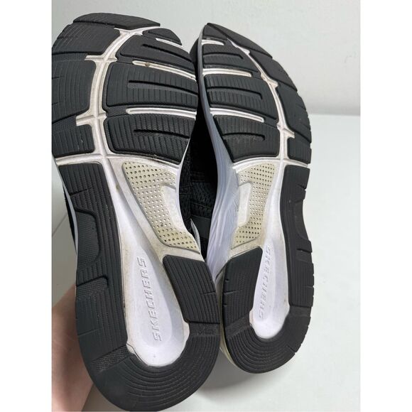 Skechers Classic Fit Men's Air-Cooled Memory Foam/ 59981S/BKW  Size 12 - Picture 10 of 14